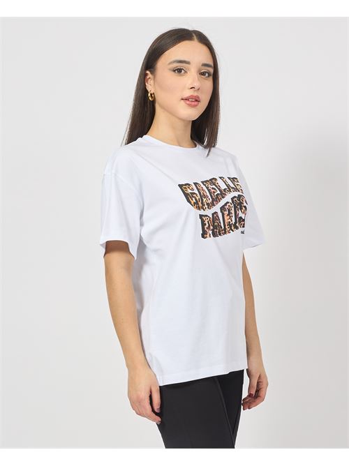 Gaelle Paris Crew Neck T-Shirt with Front Print GAELLE PARIS | GAABW04530BI01